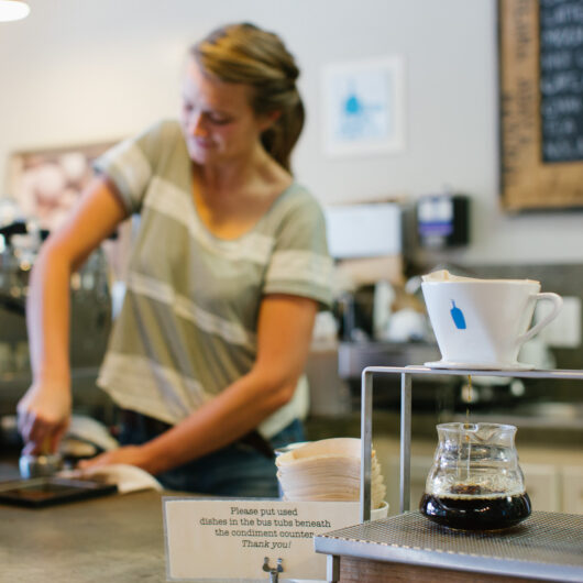 Santa Cruz pour over coffee at Companion Bakeshop