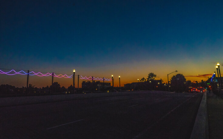Illuminated River