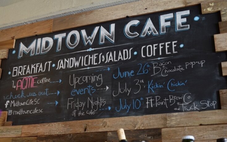 Evening Pop Ups at Midtown Cafe